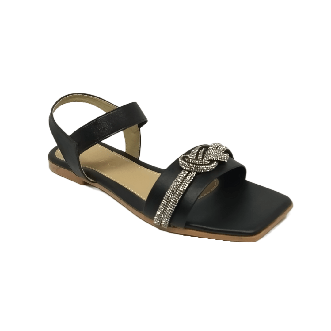 Sissy Boy Alleena Mule Sandals Black & Gold for Sale ✔️ Lowest Price  Guaranteed